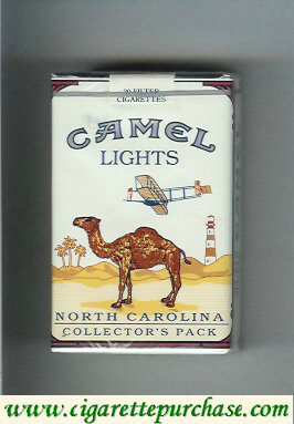Camel Collectors Pack North Carolina Lights cigarettes soft box